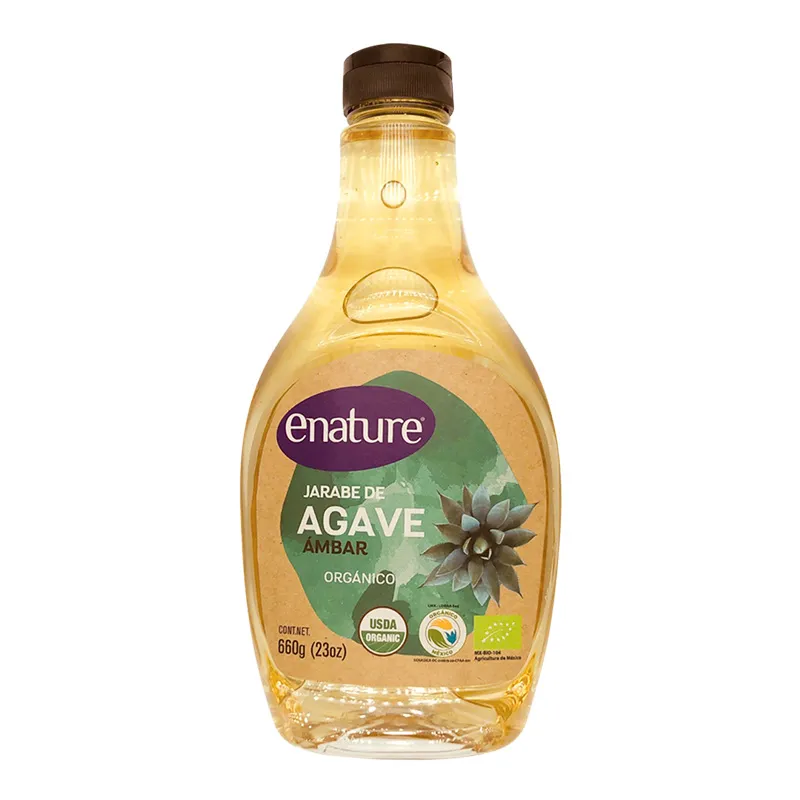 JARABE DE AGAVE AMBAR 660GR