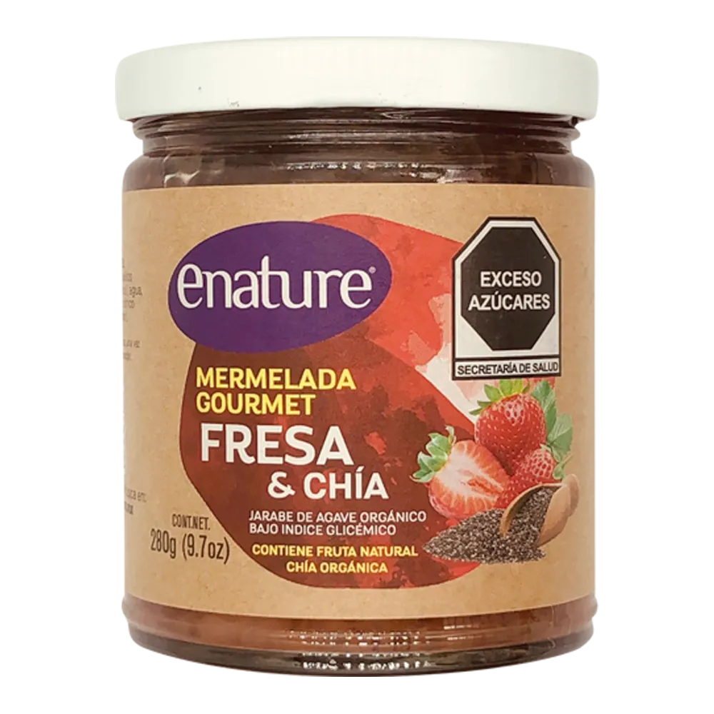 [PT00650] MERMELADA DE FRESA C/CHIA 280GR